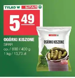 Spar Ogórki kiszone SPAR oferta