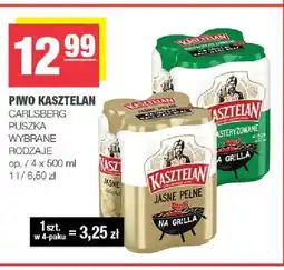 Spar Piwo Kasztelan Jasne Pełne 4-pak oferta