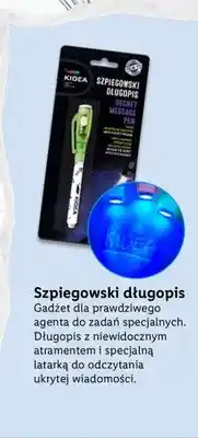 Lidl Długopis szpiegowski Kidea oferta