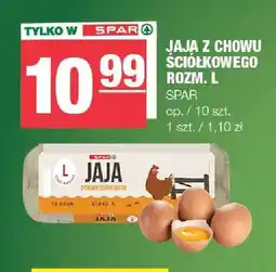 Spar Jaja z chowu ściółkowego SPAR oferta