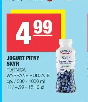 Spar Jogurt pitny Skyr Piątnica oferta