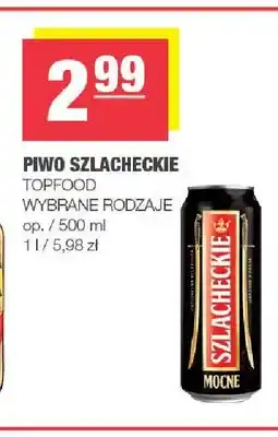 Spar Piwo Szlacheckie Mocne oferta