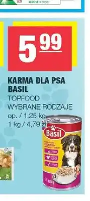 Spar Karma dla psa Basil oferta