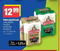 Spar Piwo Kasztelan Niepasteryzowane 4-pak oferta