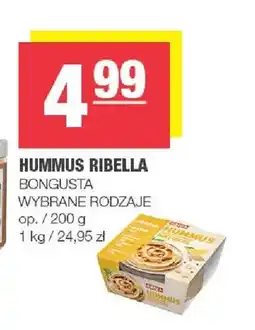 Spar Hummus Ribella Bongusta naturalny oferta