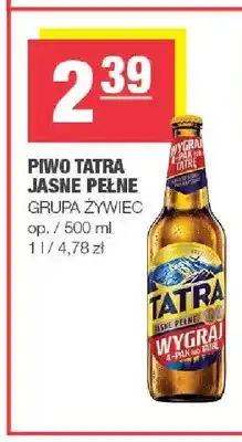 Spar Piwo Tatra Jasne Pełne oferta