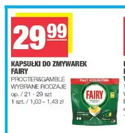 Spar Kapsułki do zmywarek Fairy Original oferta