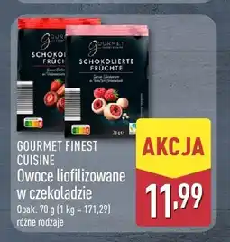 ALDI Owoce liofilizowane w czekoladzie Gourmet Finest Cuisine oferta