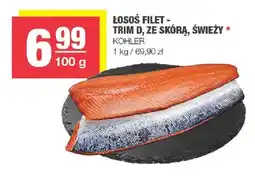 Spar Łosoś filet - Trim D ze skórą świeży Kohler oferta
