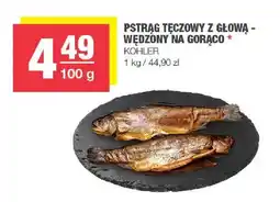 Spar Pstrąg tęczowy z głową - wędzony na gorąco Kohler oferta