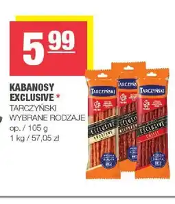 Spar Kabanosy Exclusive wieprzowe Tarczyński oferta