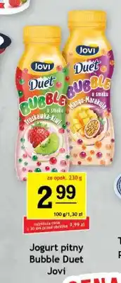Gram Market Jogurt pitny Bubble Duet truskawka-kiwi Jovi oferta