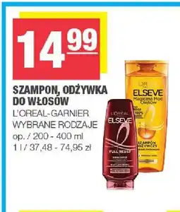 Spar Szampon do włosów L'Oreal Elseve Full Resist oferta