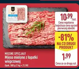 ALDI Mięso mielone z łopatki wieprzowej Mięsne Specjały oferta