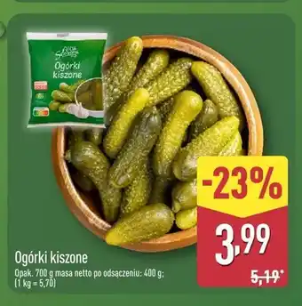 ALDI Ogórki kiszone All Seasons oferta