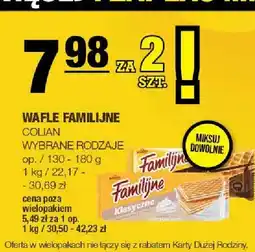 Spar Wafle Familijne Colian oferta