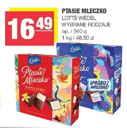 Spar Ptasie Mleczko Lotte Wedel oferta