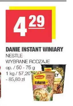 Spar Danie instant Winiary oferta