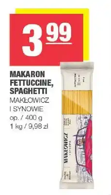 Spar Makaron Fettuccine Makłowicz i Synowie oferta