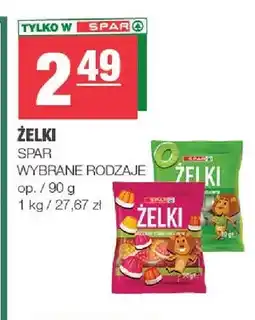 Spar Żelki Spar oferta