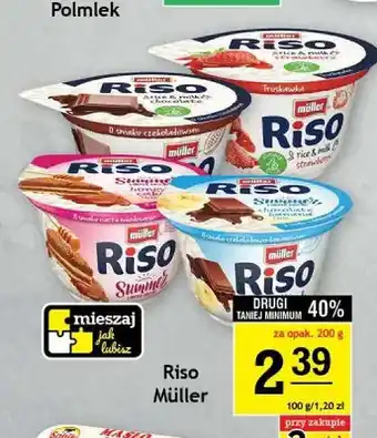 Gram Market Deser ryżowy Riso o smaku czekoladowym Müller oferta