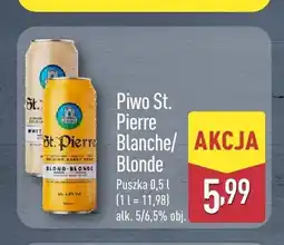 ALDI Piwo St. Pierre Pierre Blanche oferta