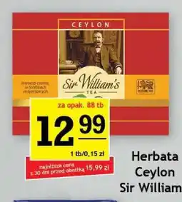 Gram Market Herbata Ceylon Sir William's oferta