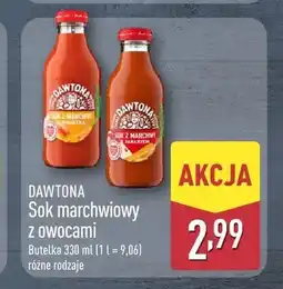 ALDI Sok marchwiowy z owocami Dawtona sok z marchwi i bananów oferta