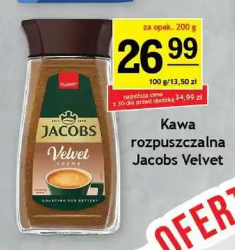 Gram Market Kawa rozpuszczalna Jacobs Velvet oferta