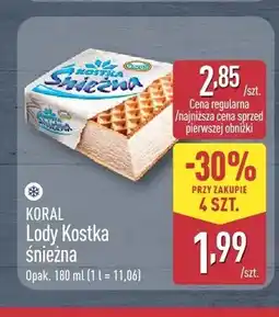 ALDI Lody Kostka Śnieżna Koral oferta