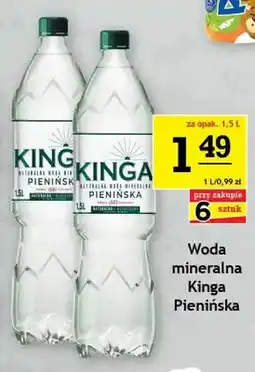 Gram Market Woda mineralna Kinga Pienińska gazowana oferta