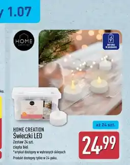 ALDI Świeczki LED Home Creation oferta