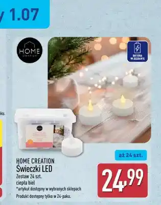 ALDI Świeczki LED Home Creation oferta