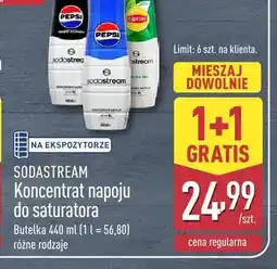ALDI Koncentrat napoju do saturatora Sodastream Pepsi oferta