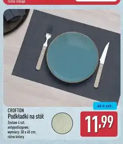 ALDI Podkładki na stół Crofton oferta