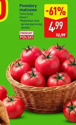 ALDI Pomidory malinowe klasa I oferta