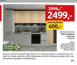Black Red White Zestaw kuchenny Milino Medium B 332 cm z blatem oferta