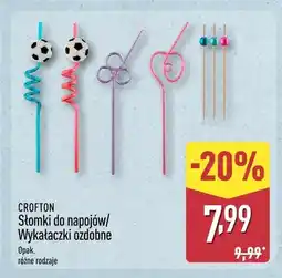 ALDI Słomki do napojów Crofton oferta