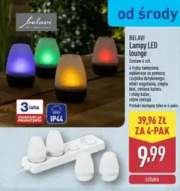 ALDI Lampy LED lounge Belavi oferta