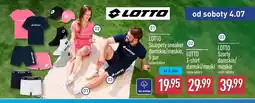 ALDI Skarpety sneaker damskie męskie LOTTO 5 par oferta