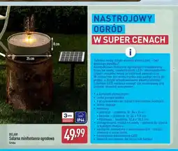 ALDI Solarna minifontanna ogrodowa Belavi antracyt oferta