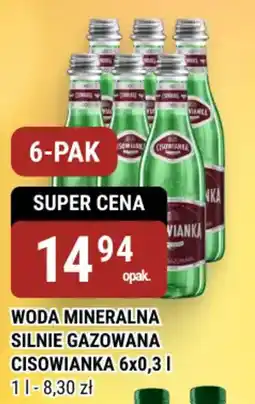 bi1 Woda mineralna silnie gazowana cisowianka oferta