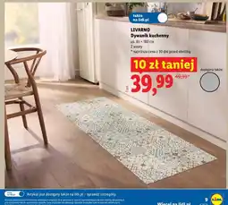 Lidl LIVARNO Dywanik kuchenny oferta