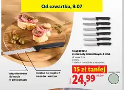 Lidl SILVERCREST Zestaw noży śniadaniowych, 6 sztuk oferta