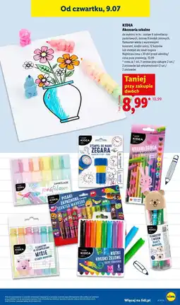 Lidl KIDEA Akcesoria szkolne oferta
