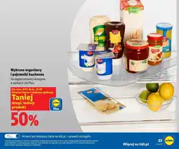 Lidl Wybrane organizery i pojemniki kuchenne oferta