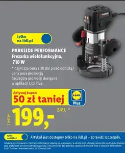 Lidl PARKSIDE PERFORMANCE Frezarka wielofunkcyjna, 710 W oferta