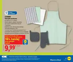 Lidl LIVARNO Tekstylia kuchenne oferta