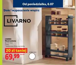 Lidl LIVARNO Wózek kuchenny oferta