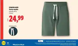 Lidl ESMARA MEN Szorty męskie oferta